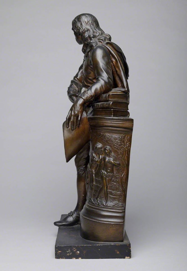 Bath, Art and Architecture The Statuette of Milton by John Cheere
