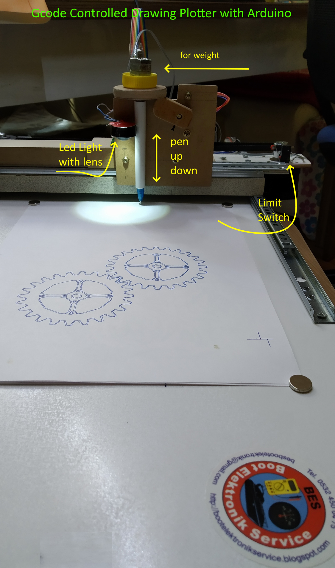 Robotik Kodlama: Drawing Plotter with Arduino