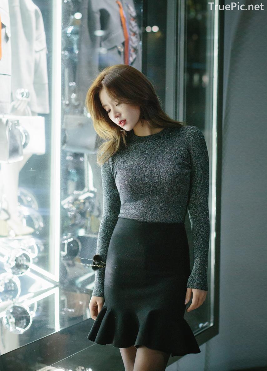 Korean Fashion Model - Kim Jung Yeon - Winter Sweater Collection - TruePic.net - Picture 18