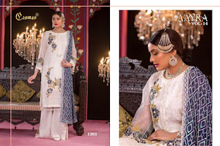 Cosmos Aayra vol 14 pakistani Suits catalog