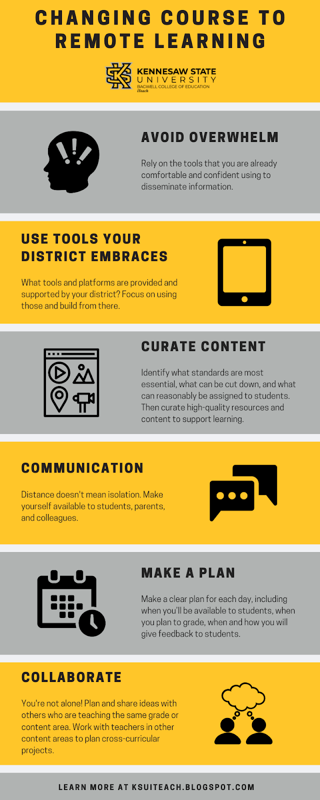 Changing Course to Remote Learning