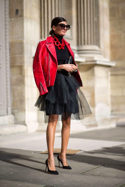 Razzle Dazzle Rose: Street Style-Paris Fashion Week F/W '15