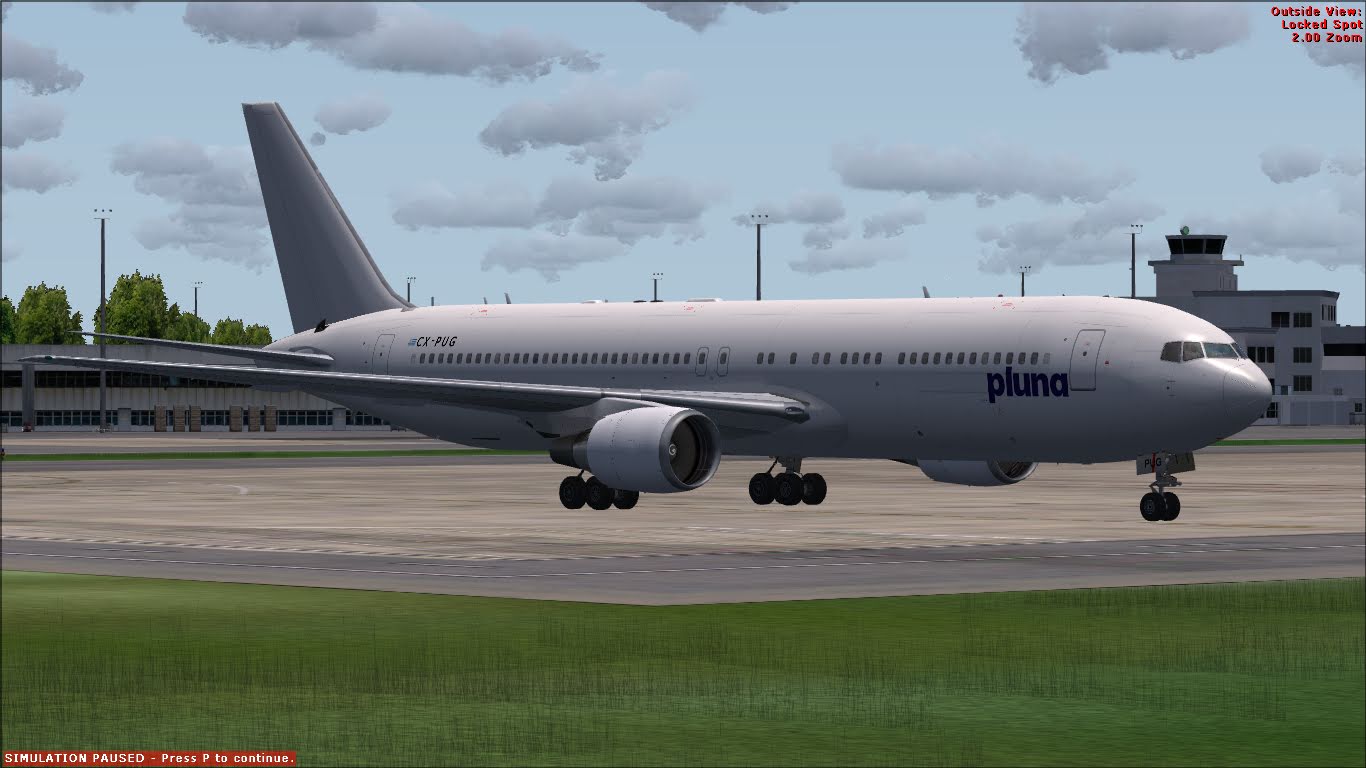 Alas de Uruguay fsx Boeing 767300ER CXPUG / PLUNA