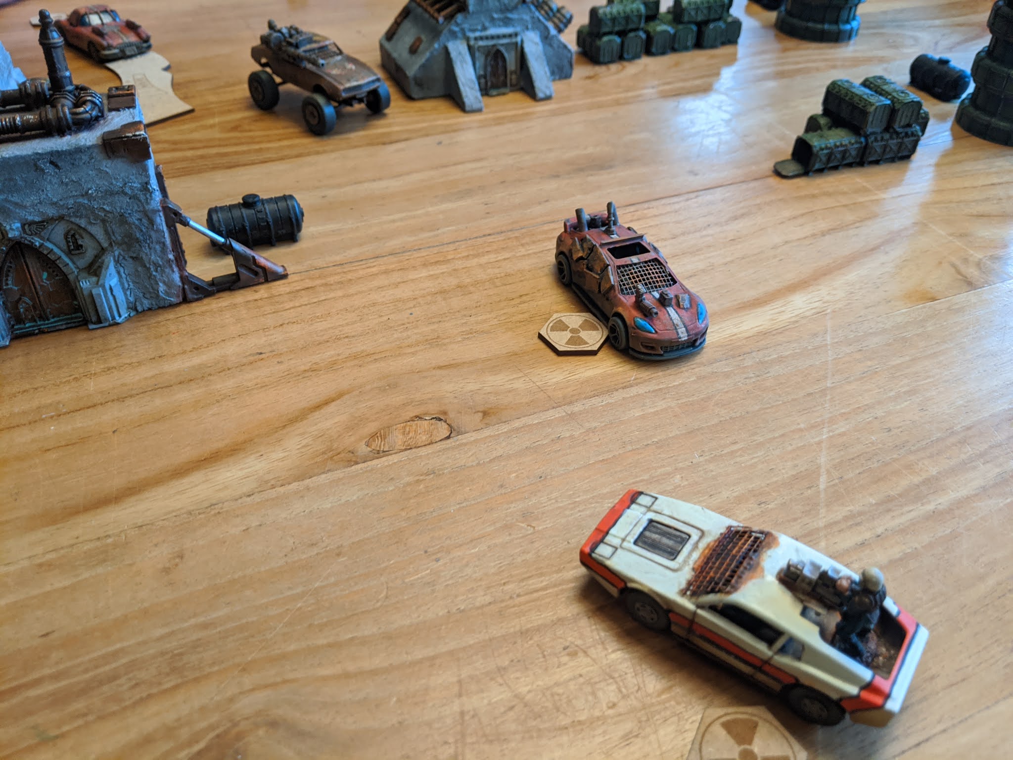 Another wargaming blog: Gaslands test game - Wipe Out on the
