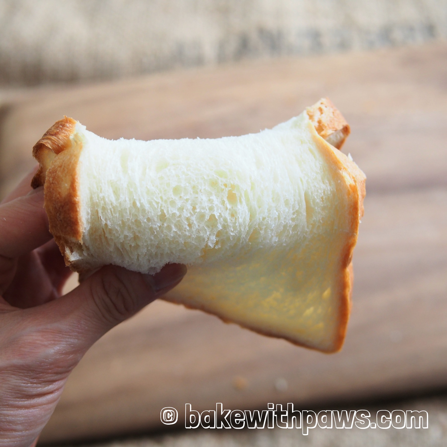Japanese Soft White Bread/Shokupan BAKE WITH PAWS