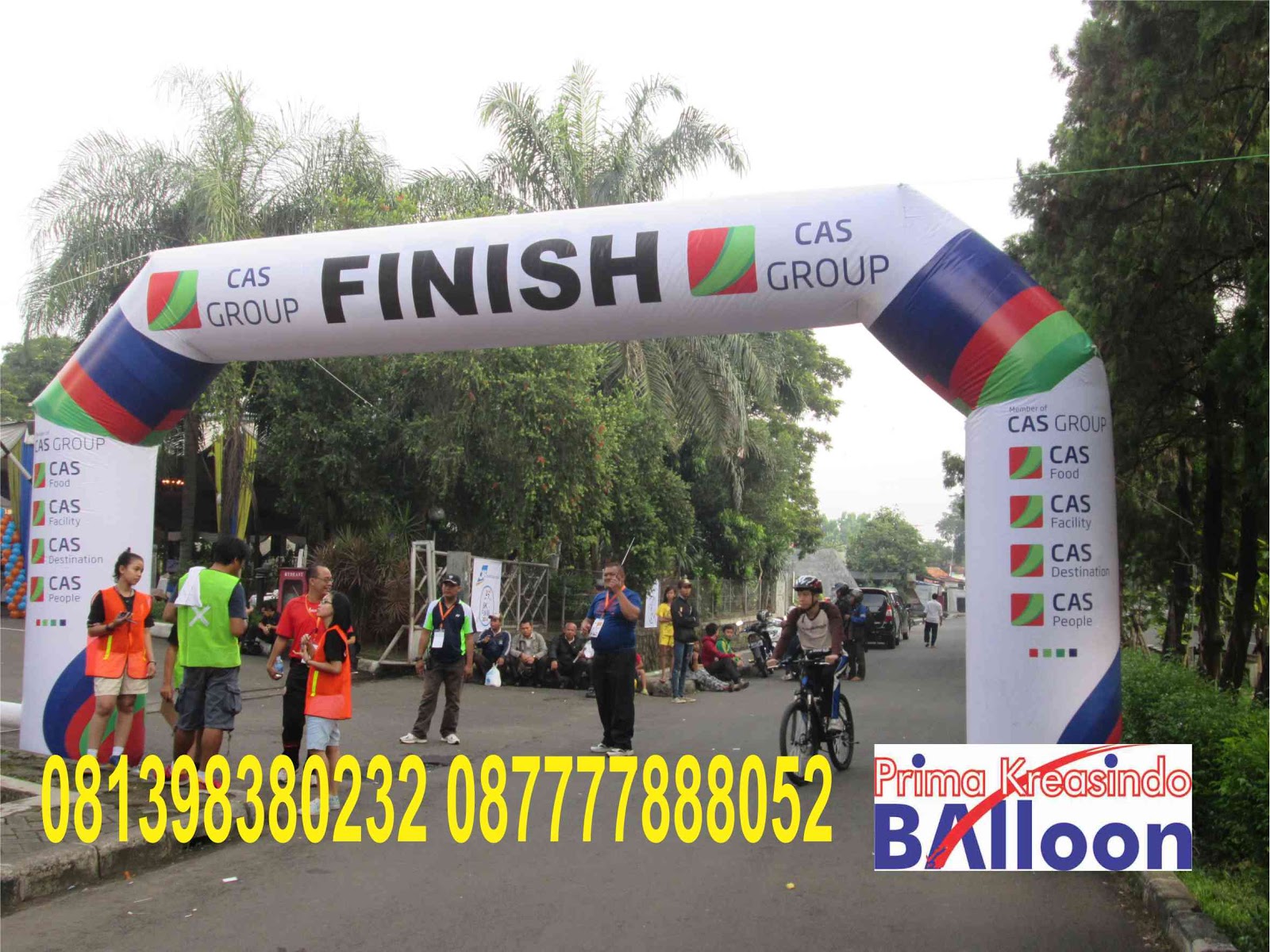 PRIMA KREASINDO BALLOON: Balon gapura balon gate start finish