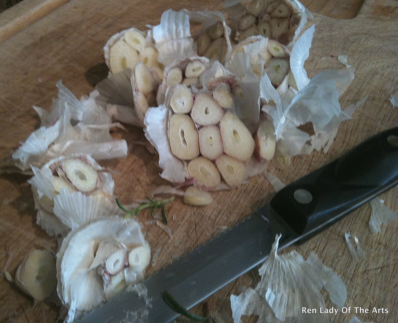 Lady of 'The Arts' Garlic Roasted Garlic, Health Benefits Of Garlic