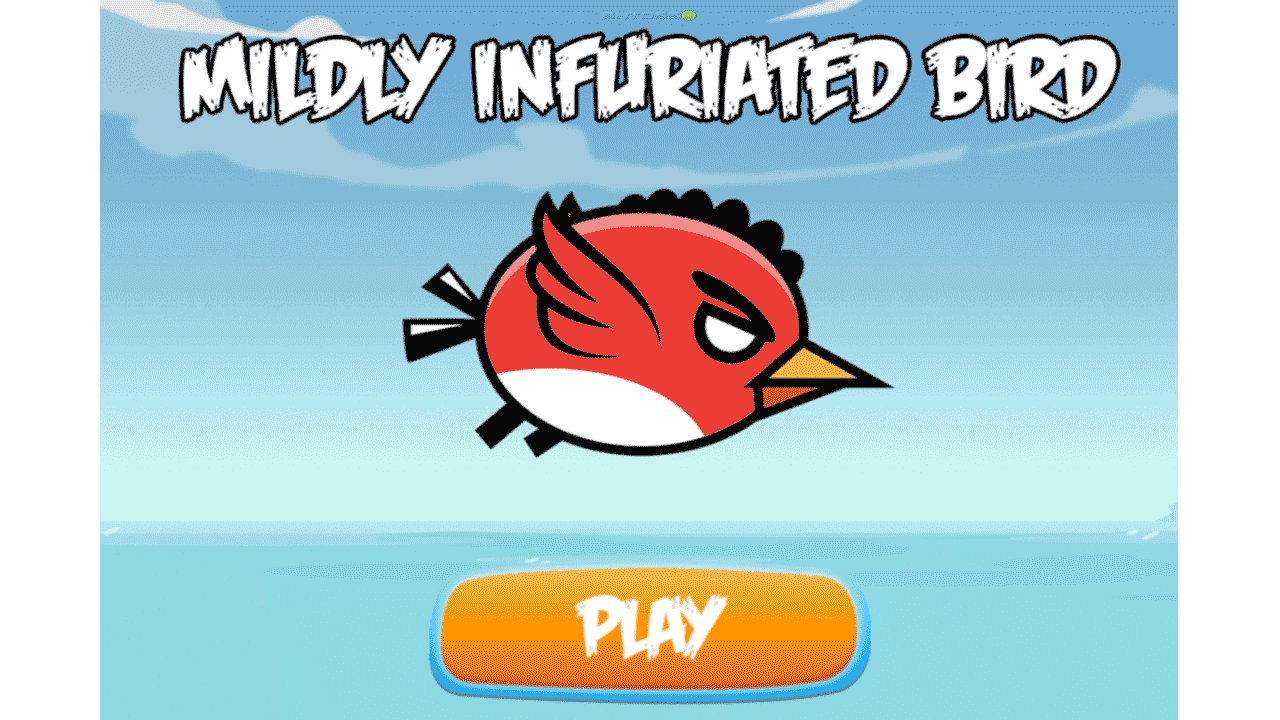 Mildly Infuriated Bird