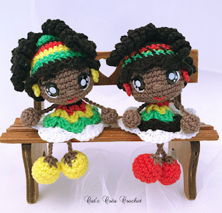 PATRON GRATIS MUÑECA JAMAICANA AMIGURUMI 44082