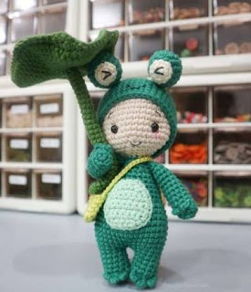 PATRON GRATIS MUÑECO RANA AMIGURUMI 45887