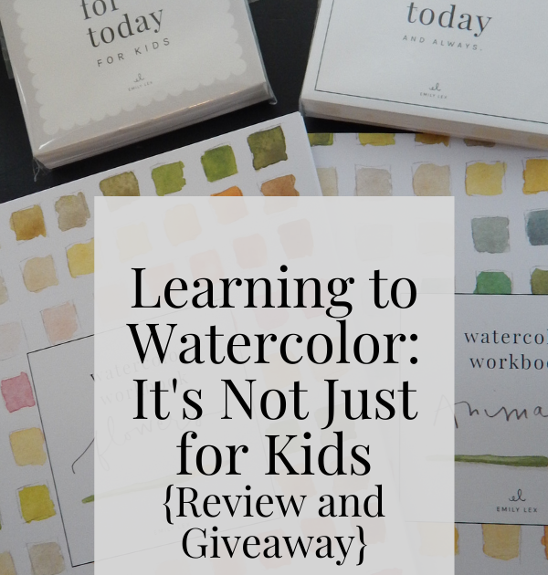 watercolor for kids - emily lex