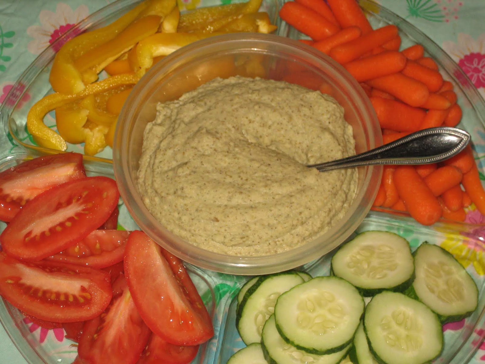 stuffedveggies Za'atar Hummus