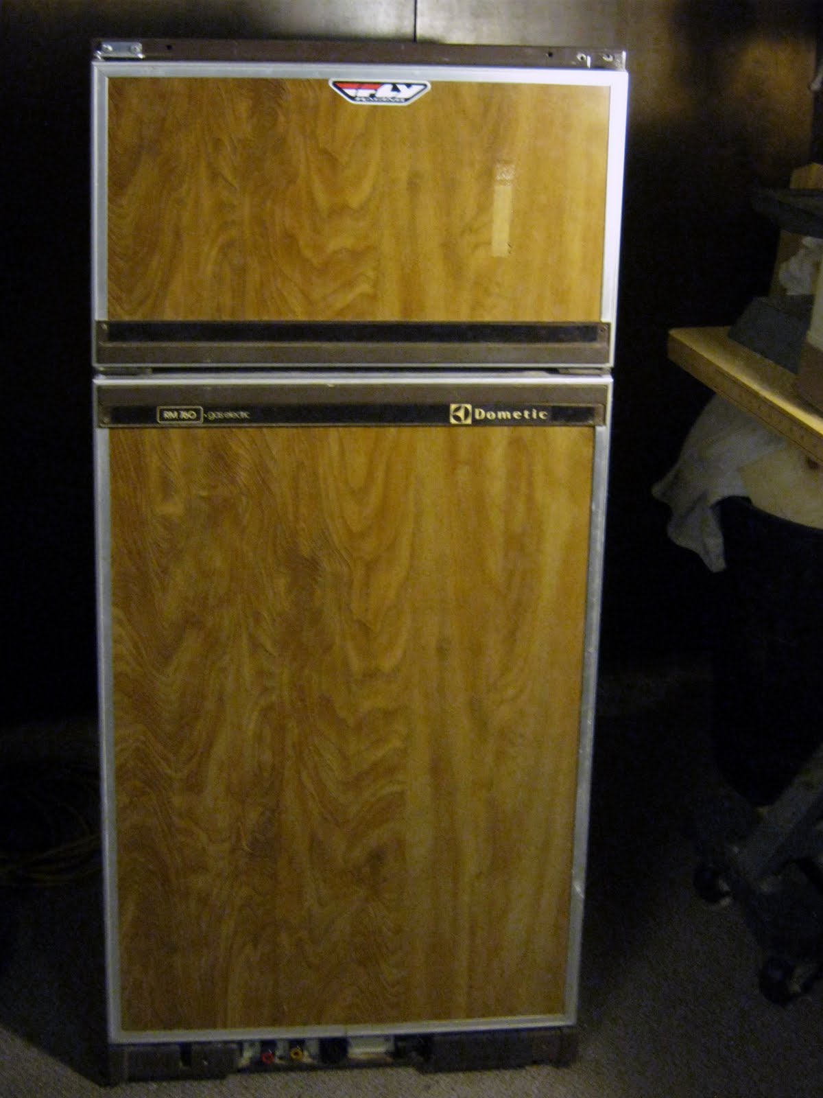 Airstream Renovation The Fridge