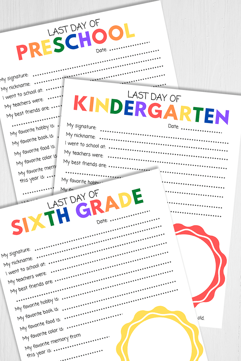 last-day-of-kindergarten-printable
