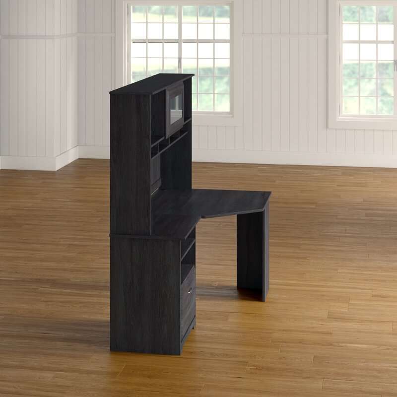 Review ﻿Hillsdale Reversible Corner Desk with Hutch Computer Desks