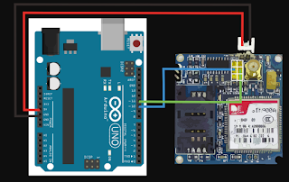 Arduino, Sim900 Cara Mengirim Data Sensor Suhu Thingspeak