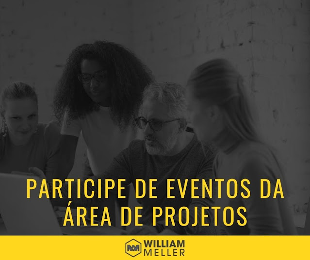 A importância de participar de eventos da área de gerenciamento de projetos