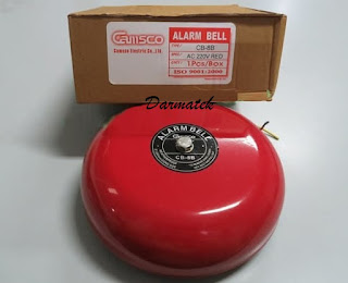 Jual Alarm Bell Camsco CB-4B, CB-6B, CB-8B, CB-10B I 24VDC - 220VAC