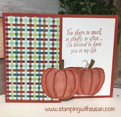 Stampin' Up!, Harvest Hellos, 2019 Holiday Catalog, www.stampingwithsusan.com, Apple Builder Punch,