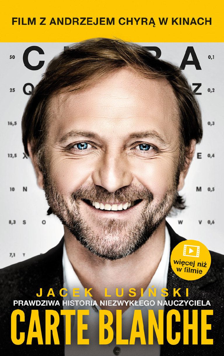 Bo ja lubię kawę i książki "Carte blanche" Jacek Lusiński