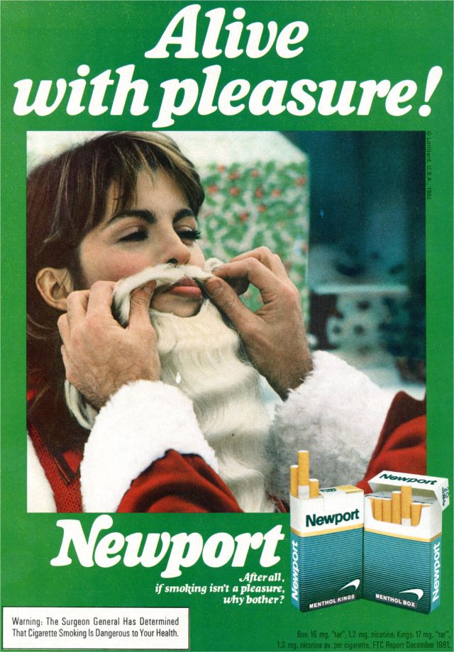 25 Vintage Christmas Cigarette Ads From the 1960s Vintage Everyday