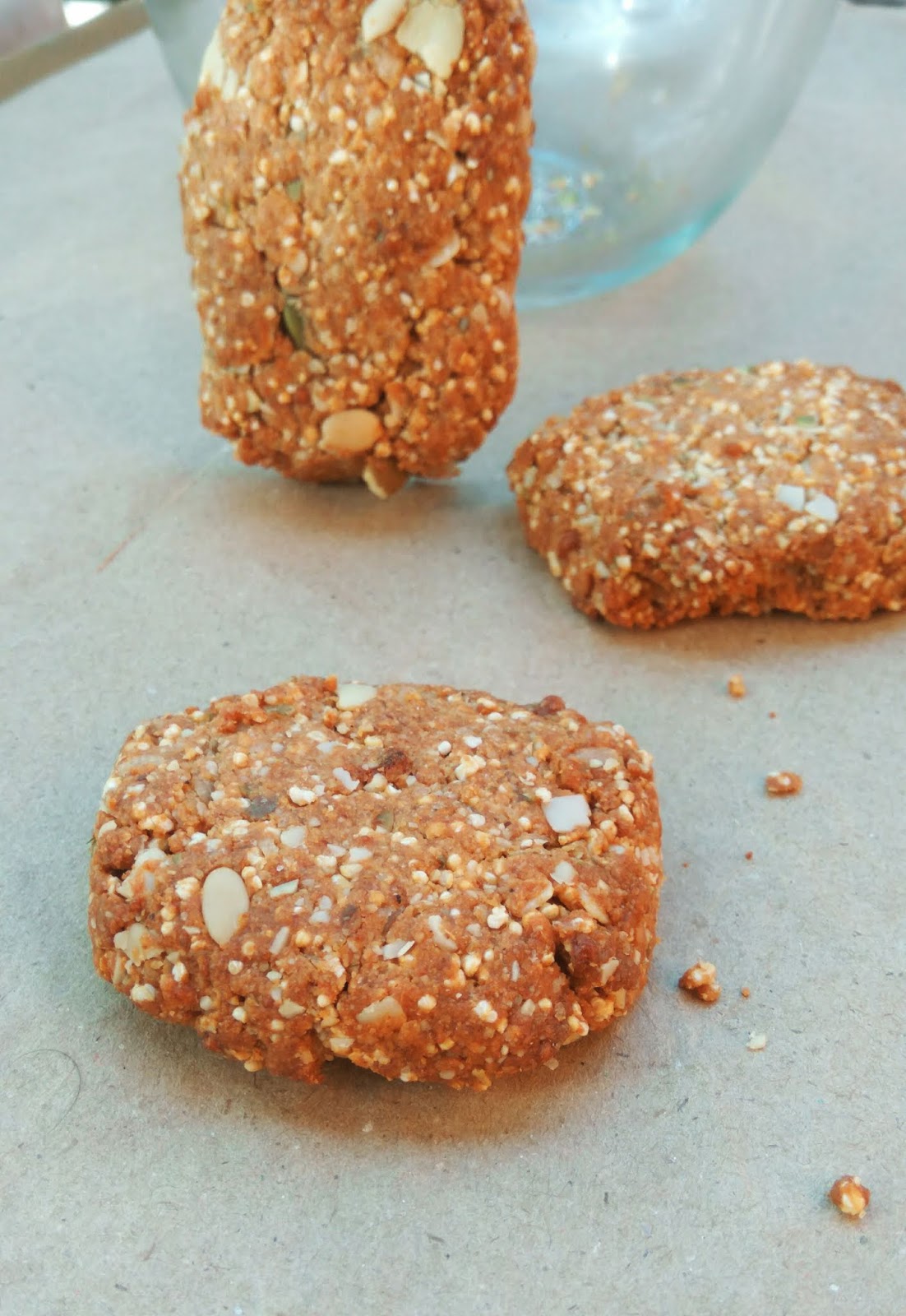 Gluten Free Cookie Bars Refined Sugarfree, Eggless, Butterless, Oil