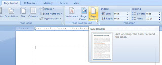 Gambar Klik menu page border