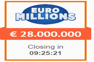     #EuroMillions 118 million and rain of millions: odds, clubs