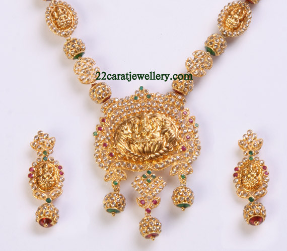 Uncut Diamond Long Chain and Necklace Gallery 4 Jewellery Designs
