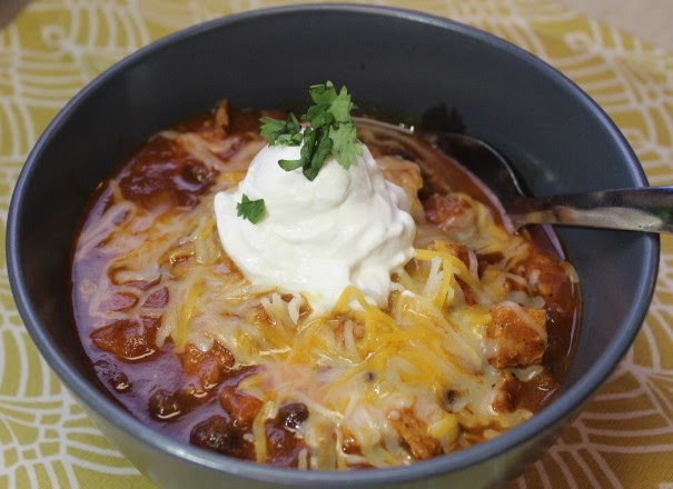 
Grilled Pork Tenderloin Chili 
-image