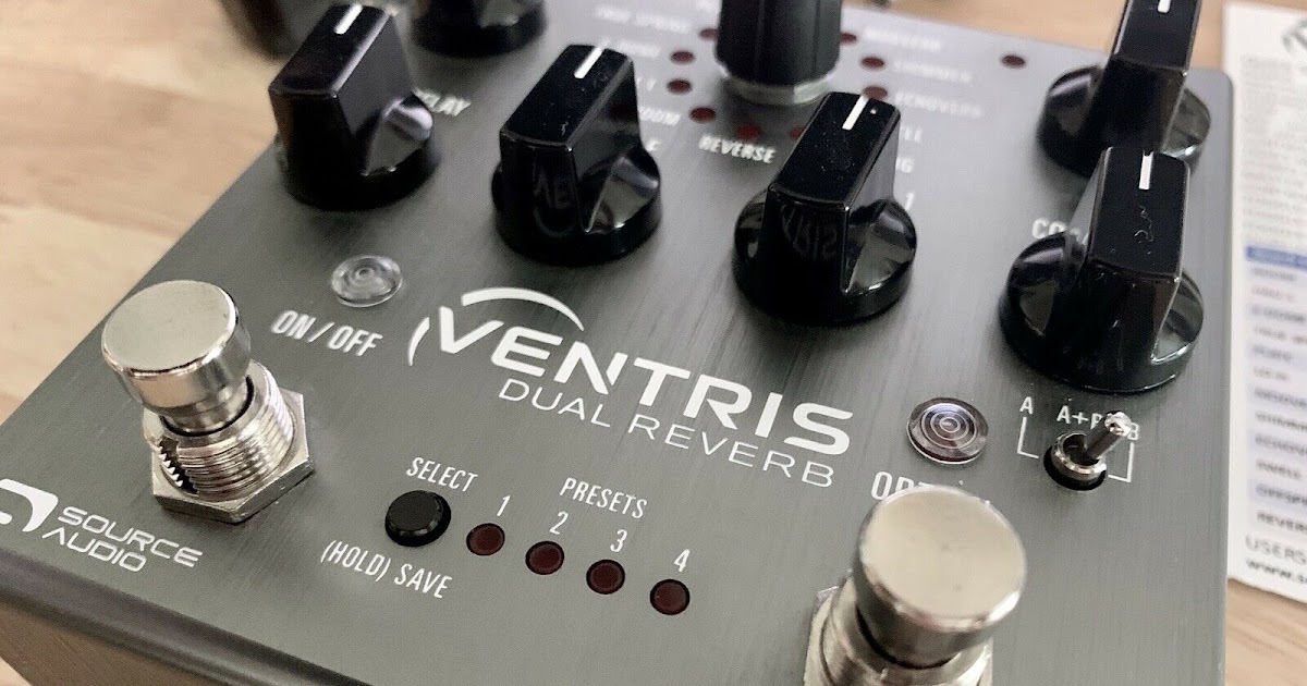 MATRIXSYNTH: Source Audio SA262 Ventris Dual Reverb