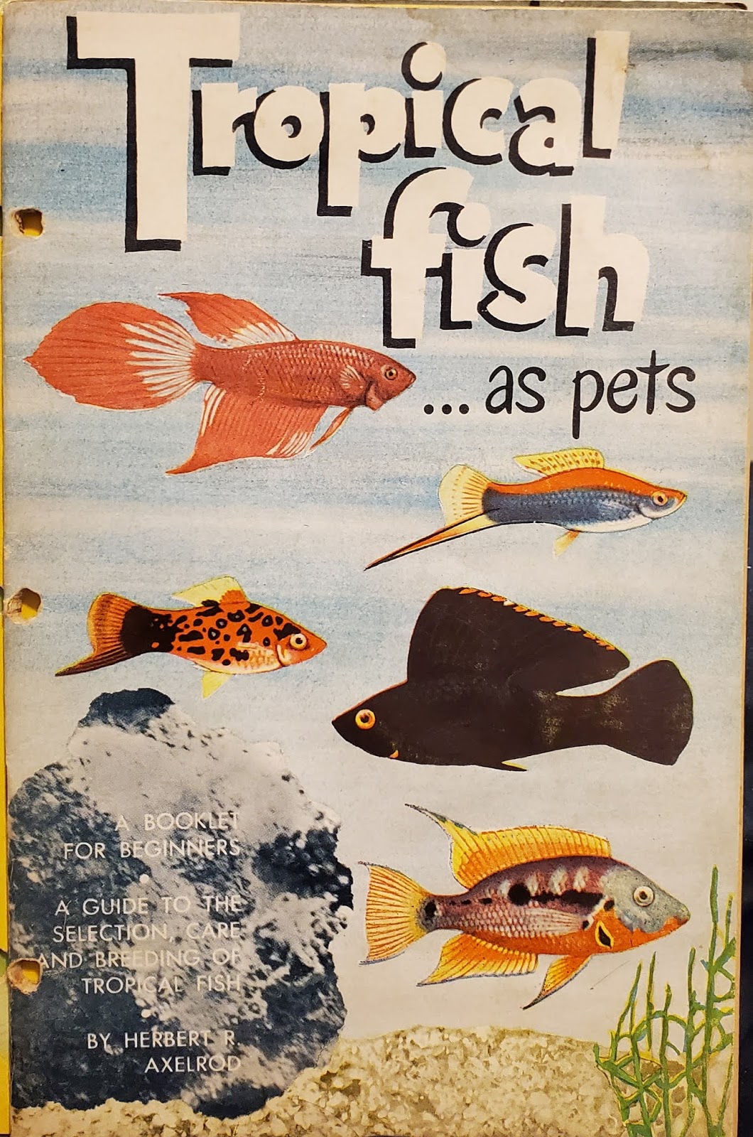 Tropical Fish Books Author Herbert Axelrod Tropical fish authors TFH