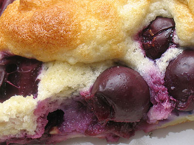 Baked Blue Grape Pancakes