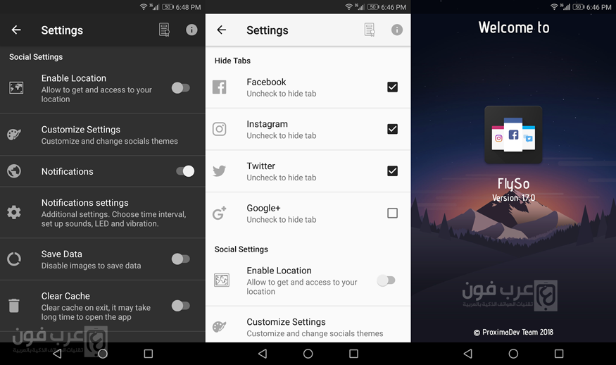FlySo - Social Networks