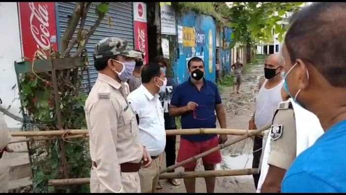 बेगुसराय (बिहार) : नगर निगम क्षेत्र में कोरोना को लेकर बनाये जा रहे कॉन्टेंटमेन्ट जोन, सदर एसडीएम और डीएसपी ने किया औचक निरीक्षण।।