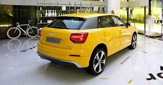 audi q2 posteriore dietro design