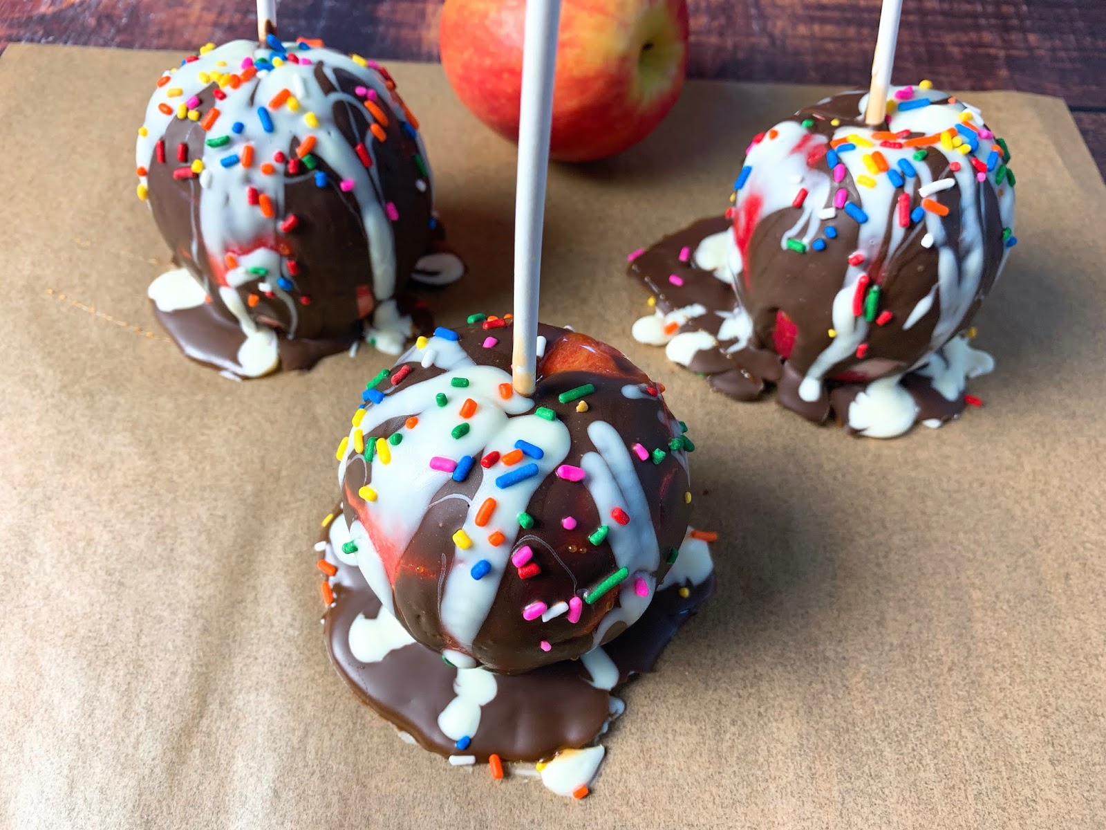 Caramel Chocolate Apples