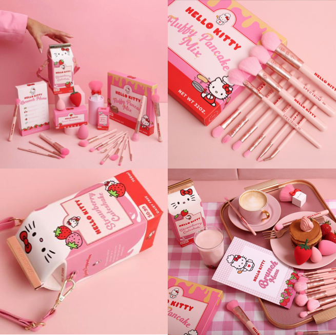 Spectrum x Hello Kitty Makeup Brush Collection 2021 — Hannah Heartss