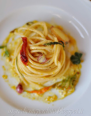 spaghetti e cipolla egiziana -ingrediente perduto