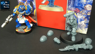 Imperial Space Marine 2016 and Ultramarines Force Commander