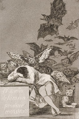 The Sleep of Reason Produces Monsters by Francisco Goya