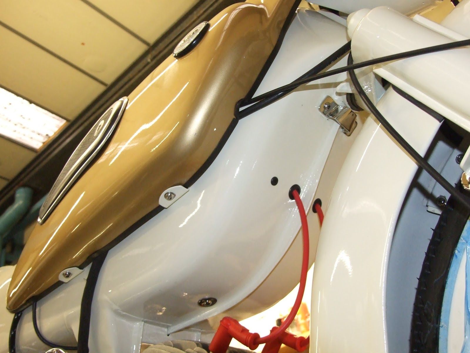 Classic Motorbikes: 18. Ariel Golden Arrow - More wiring & lots of progress