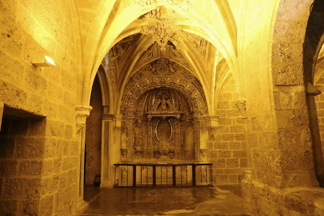 Retablo barroco de Santa Maria - Monasterio de Piedra