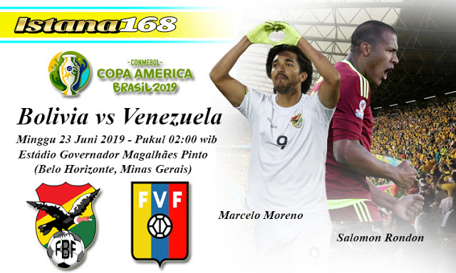Prediksi Bolivia vs Venezuela 23 Juni 2019