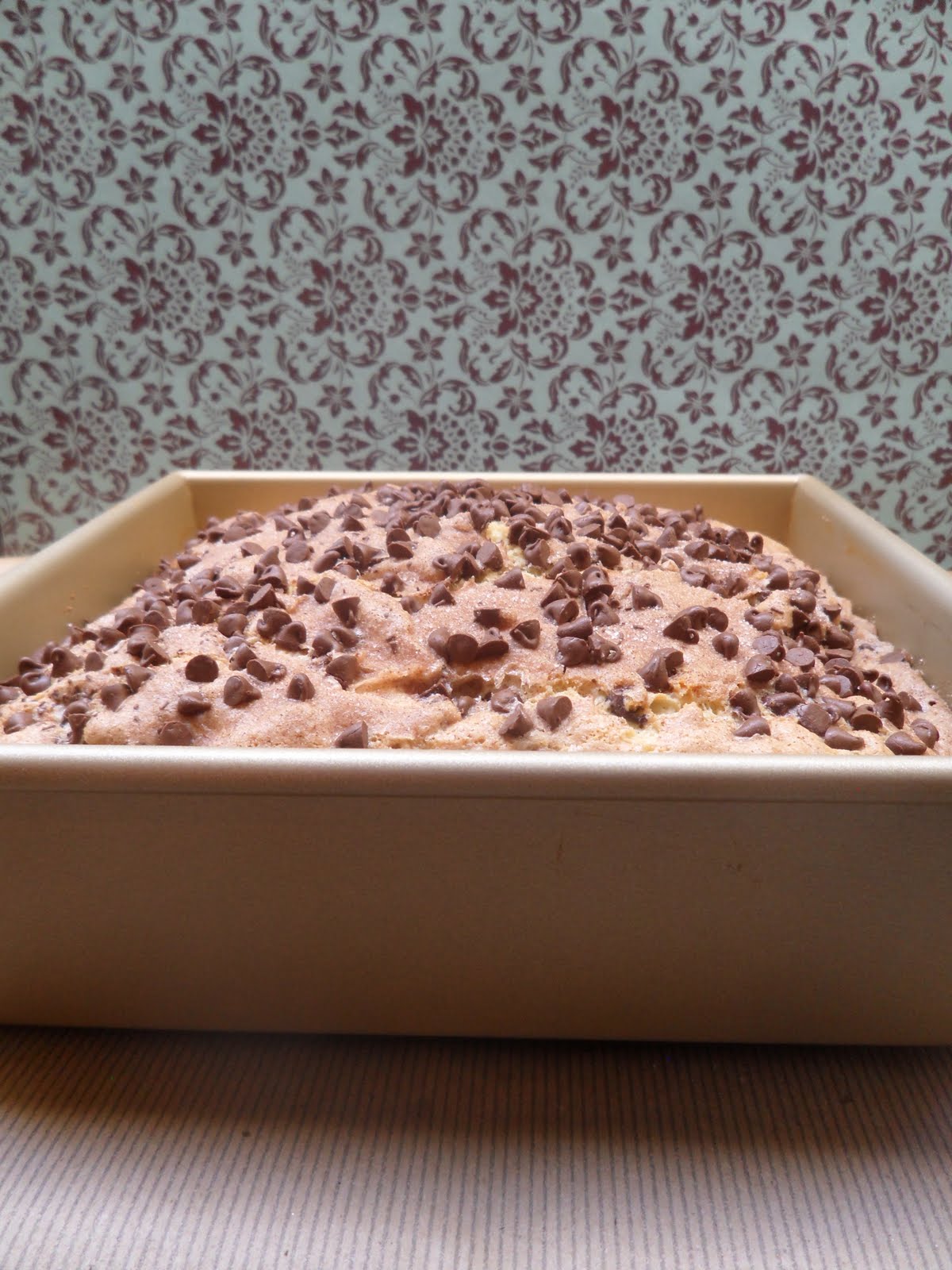 THE NEW JEW BAKER Cinnamon chocolate chip sour cream coffee cake