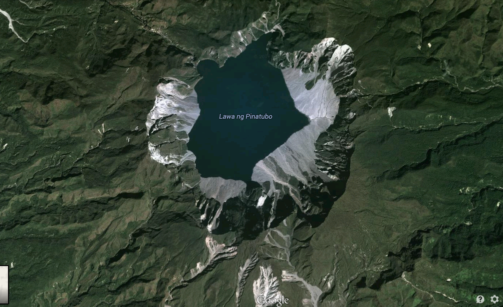 Mount Pinatubo Map