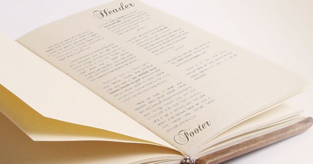 Cara membuat header and footer otomatis dalam setiap halaman di word