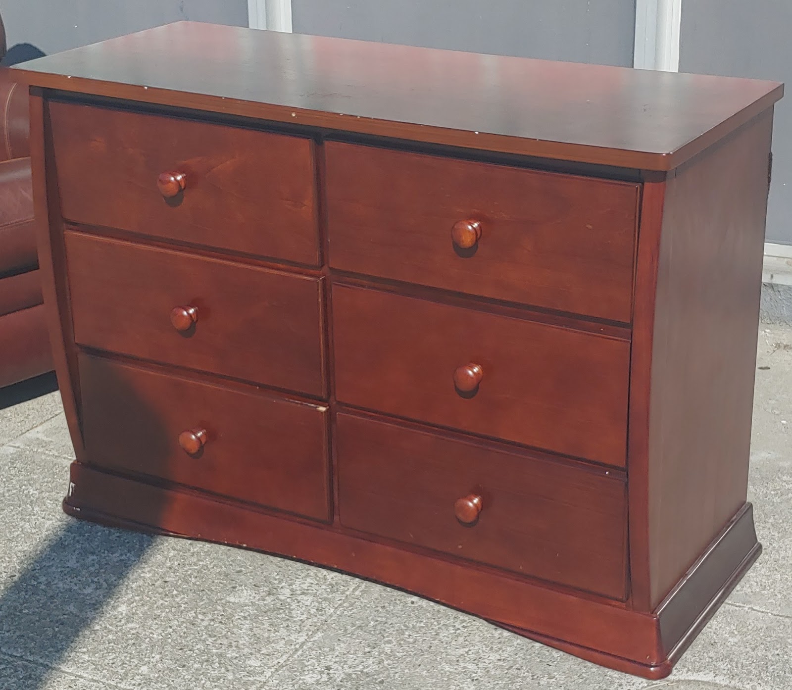 UHURU FURNITURE & COLLECTIBLES **SOLD** 31184 Canadian Dark Cherry