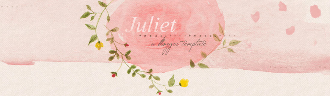 Juliet : Envye Premade Blogger Template