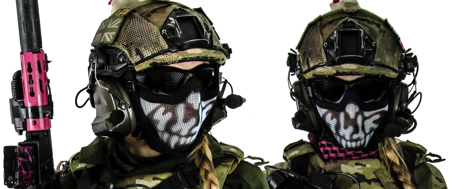 Helmet Set Up! Femme Fatale Airsoft